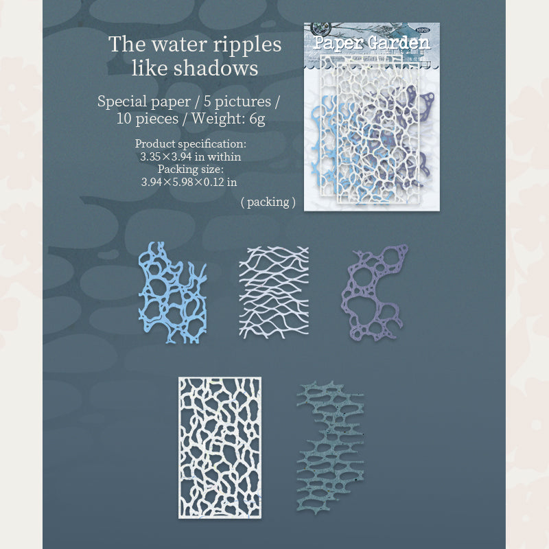 Paper garden die cut Mixed pack -10Pcs each pack