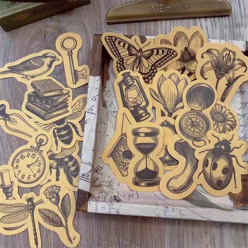 Stickers close-up