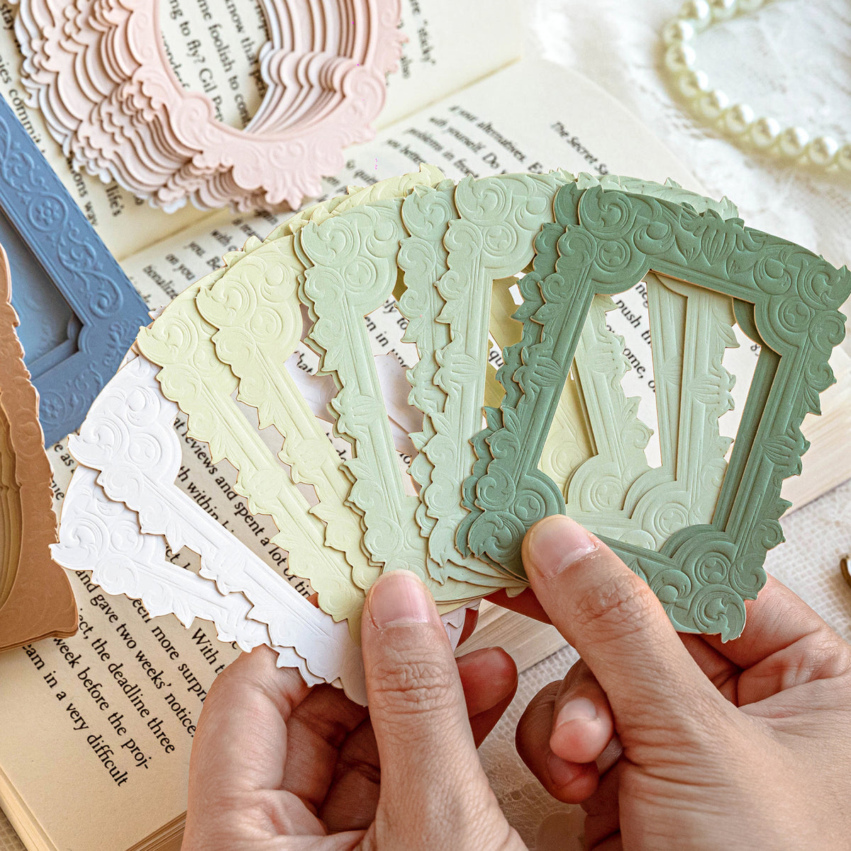 Frames in hand