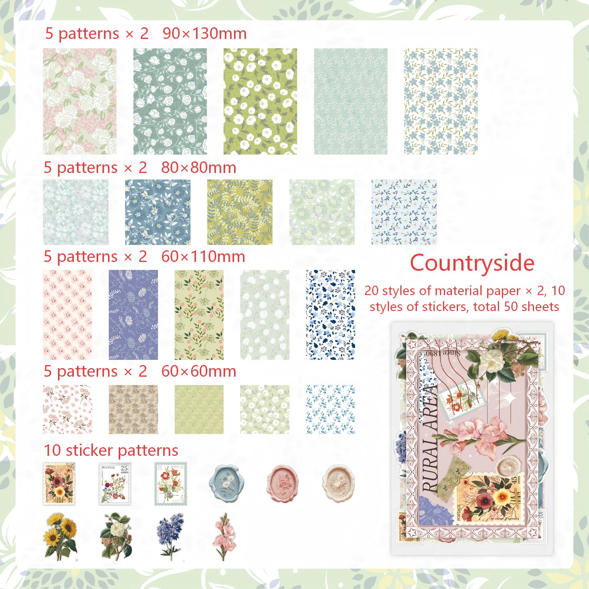 Vintage Mix Pack -50Pcs each pack