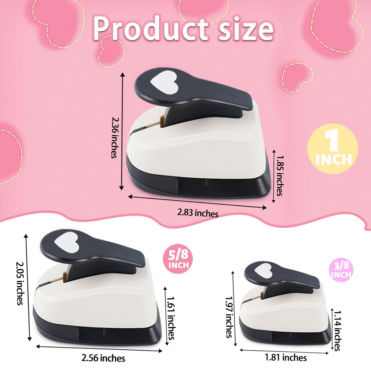 Product size chart