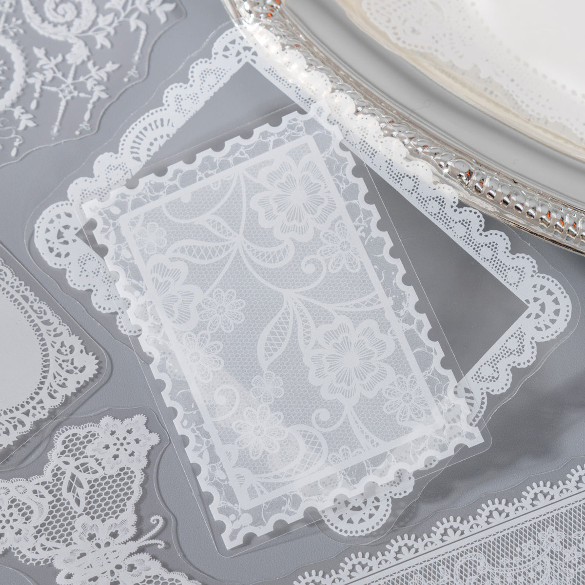 White lace