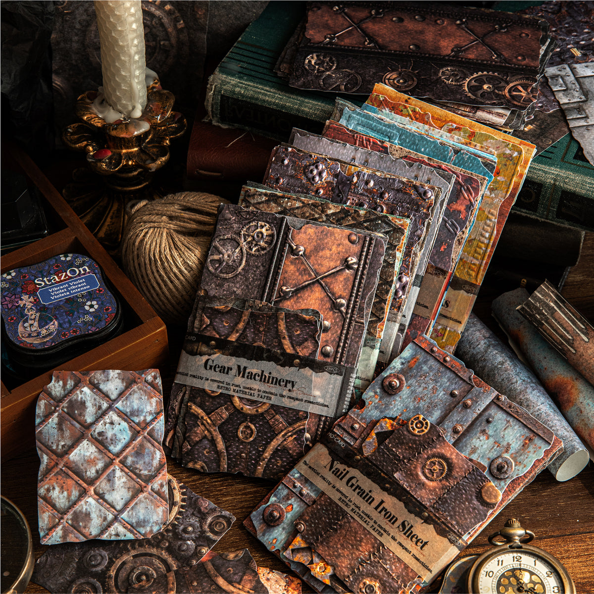 Rust papers on desk