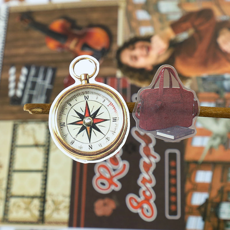 Compass sticker