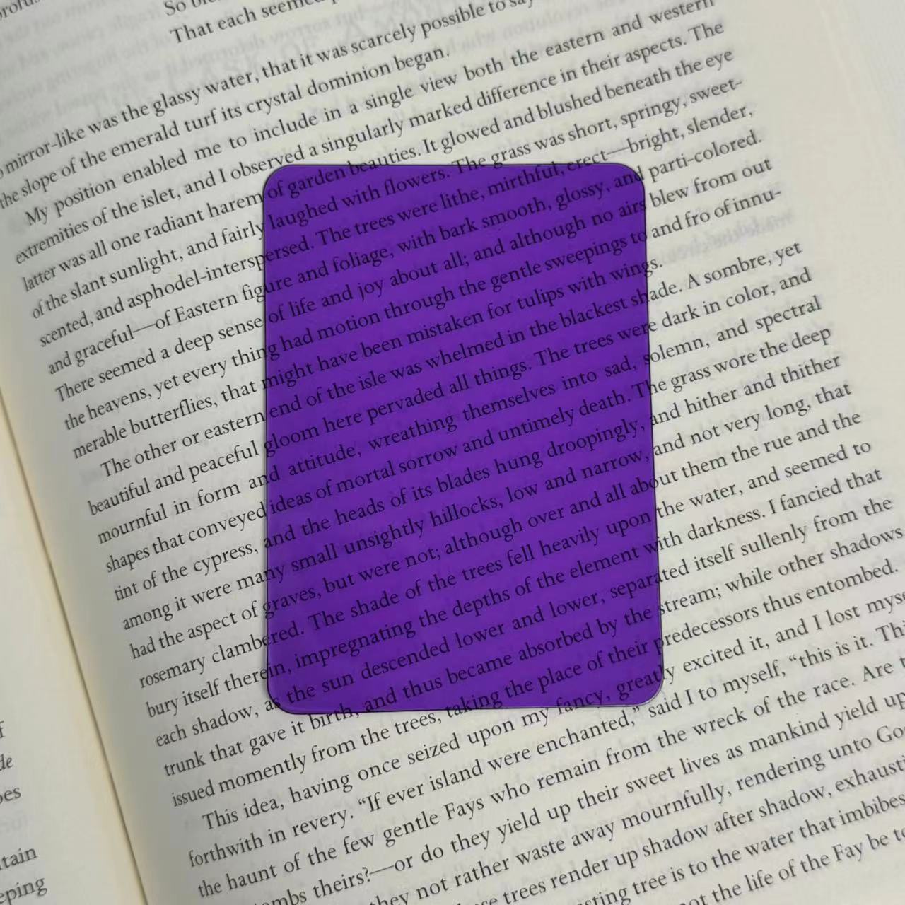 Colored clear ATC cards 1 pack of 20 pcs *Both sides have protective film 2.5*3.5 inch