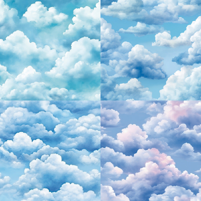 Blue Skies papers spread
