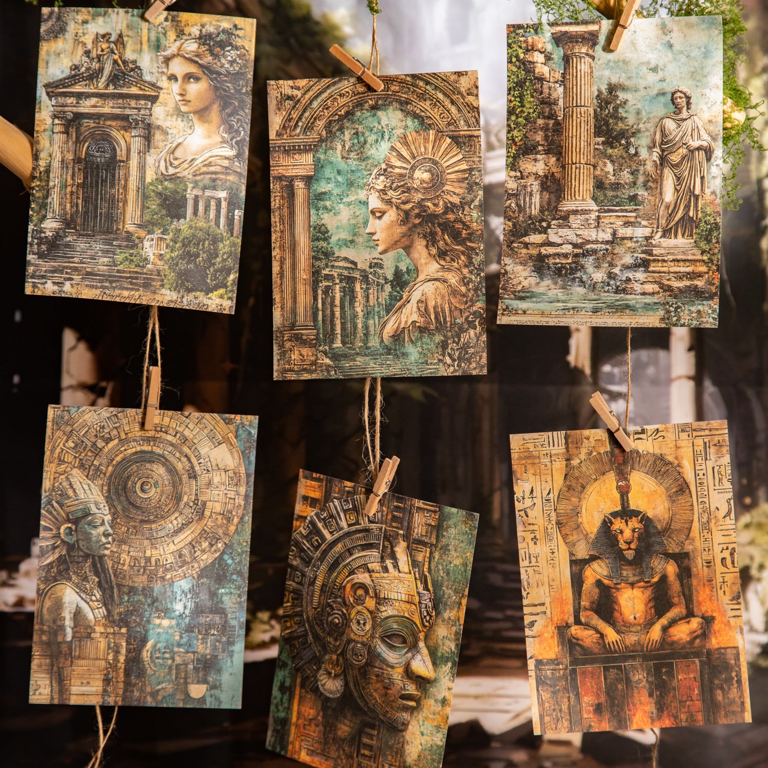 0807 Mysterious adventure Paper -30Pcs each pack