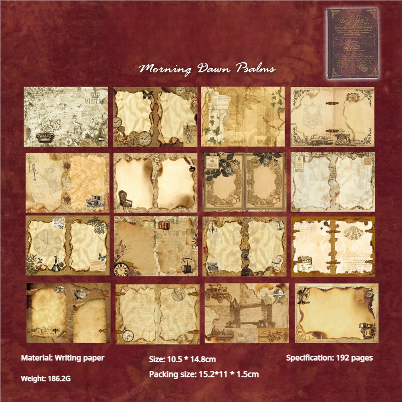 0508 Gorgeous notebook -192Pcs each pack