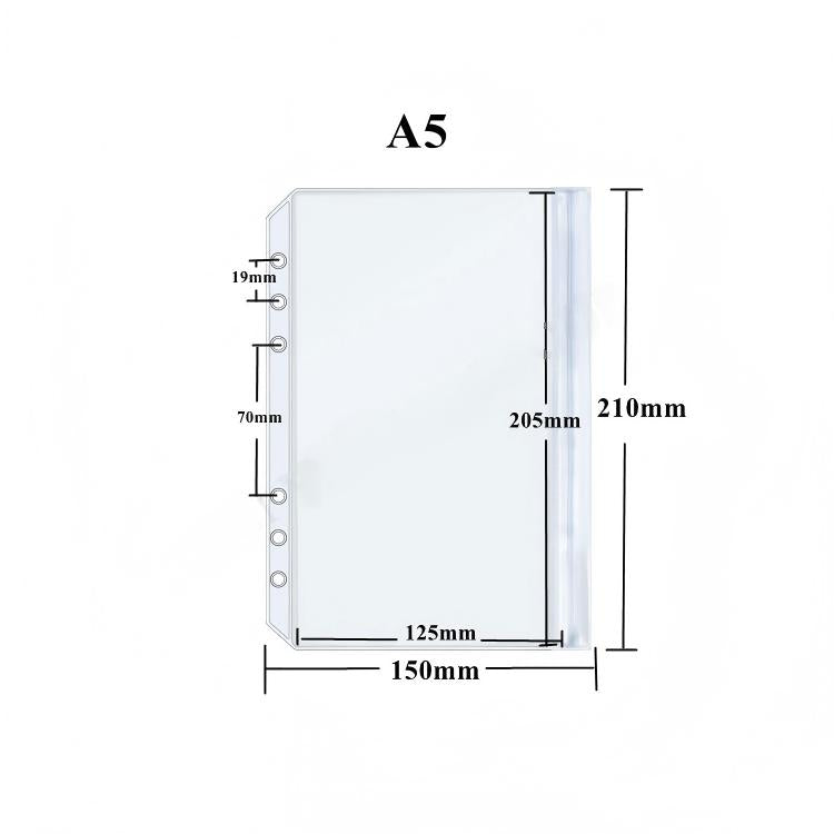 A5 A6 A7 pouch sizes