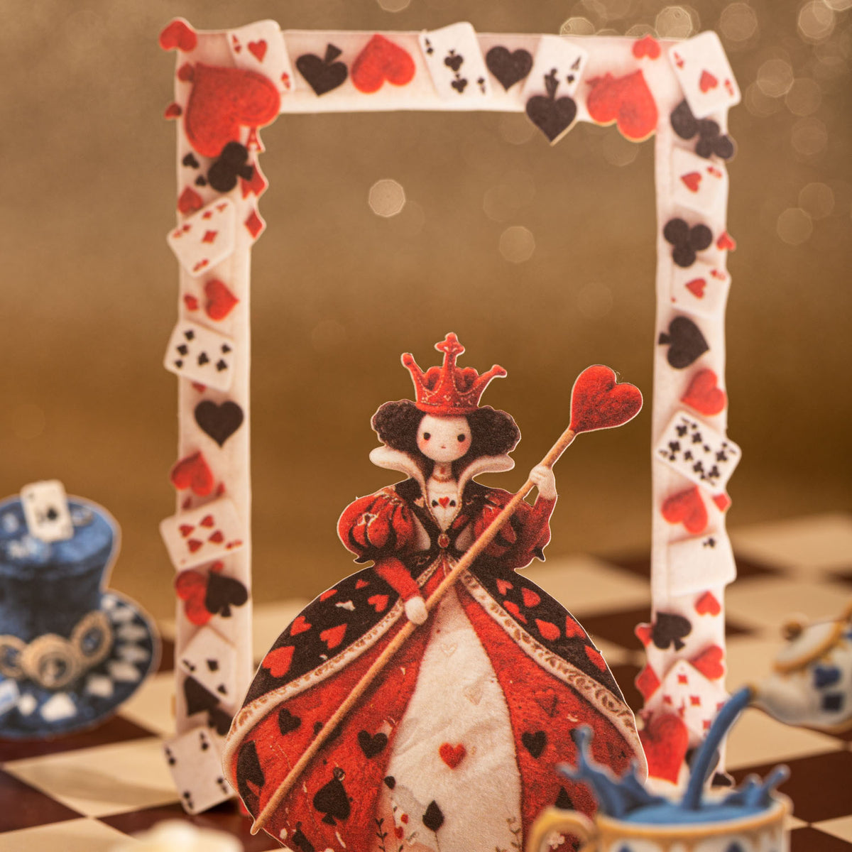 Queen of hearts frame