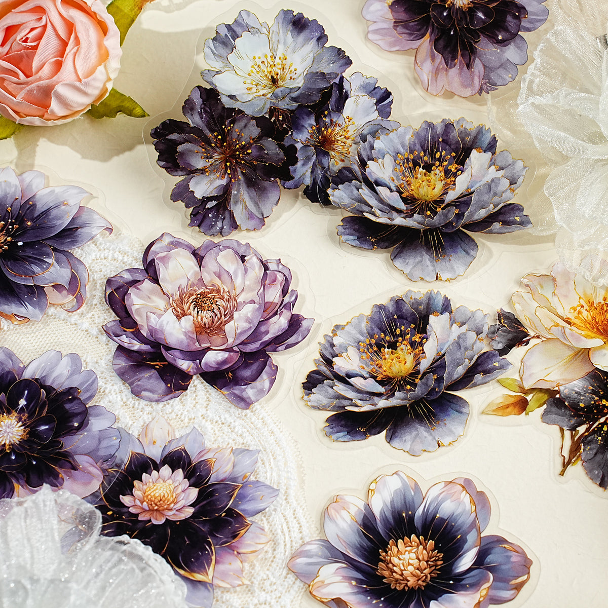 Purple flowers