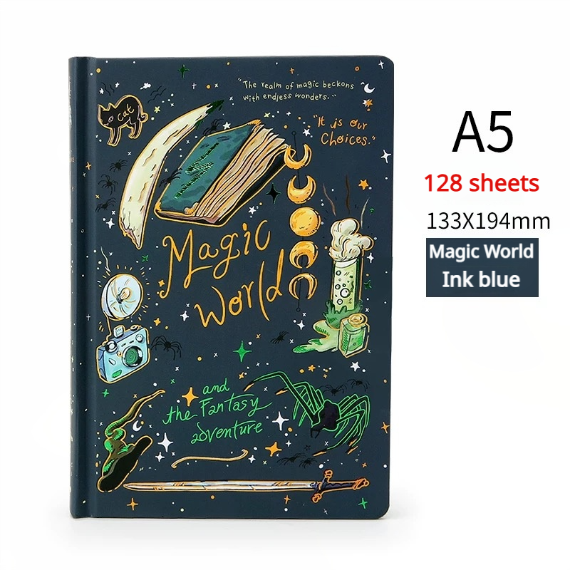 Magic Notebook with Color Pattern Inner Page