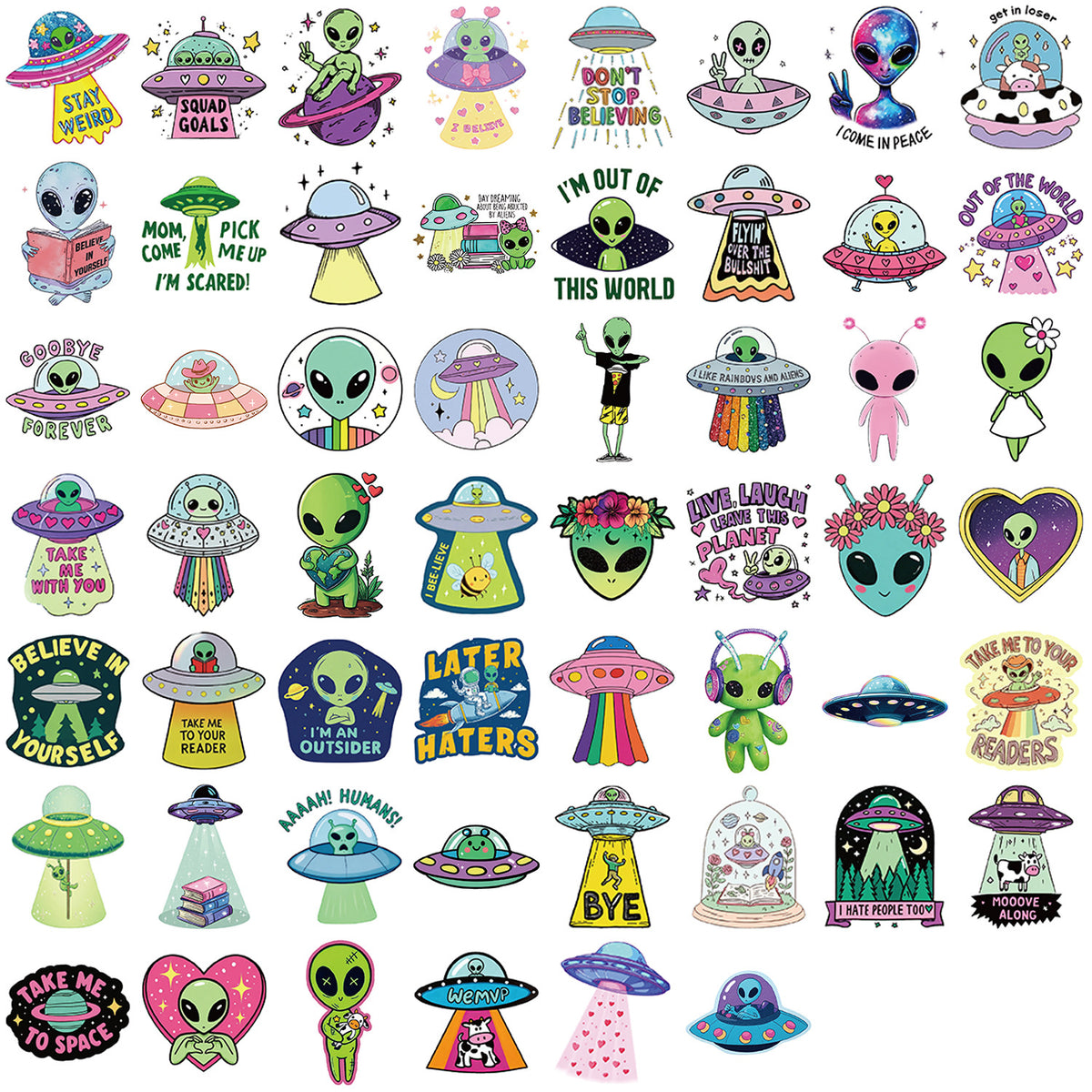 All alien designs