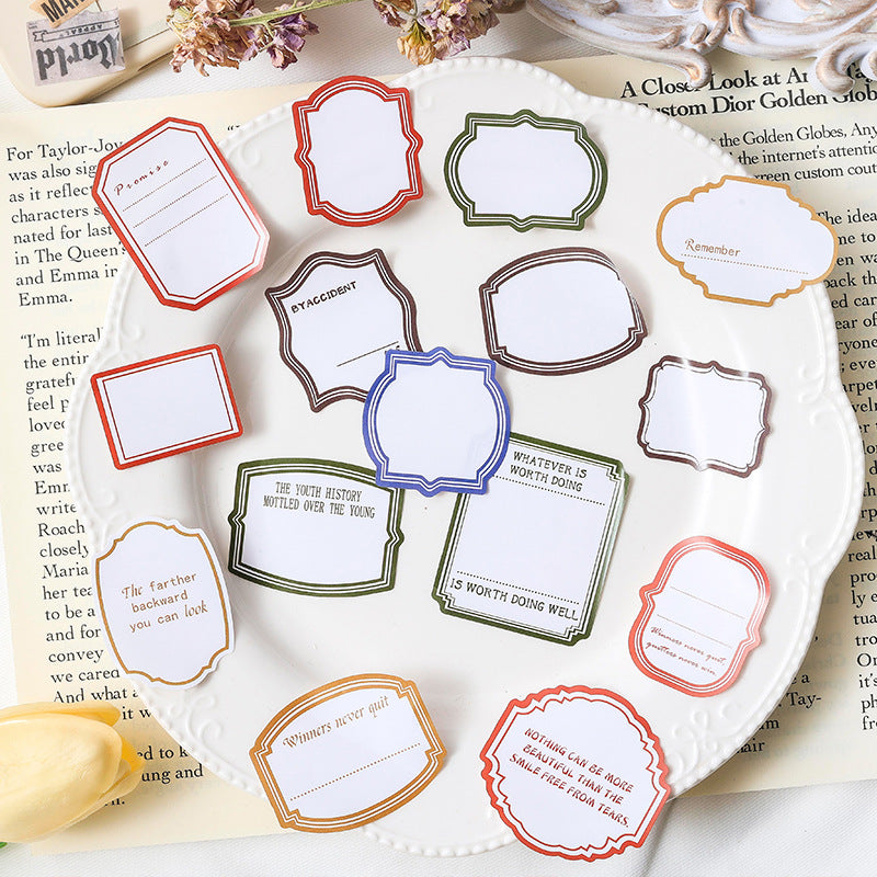 0524 Label Stickers -6Pcs each pack