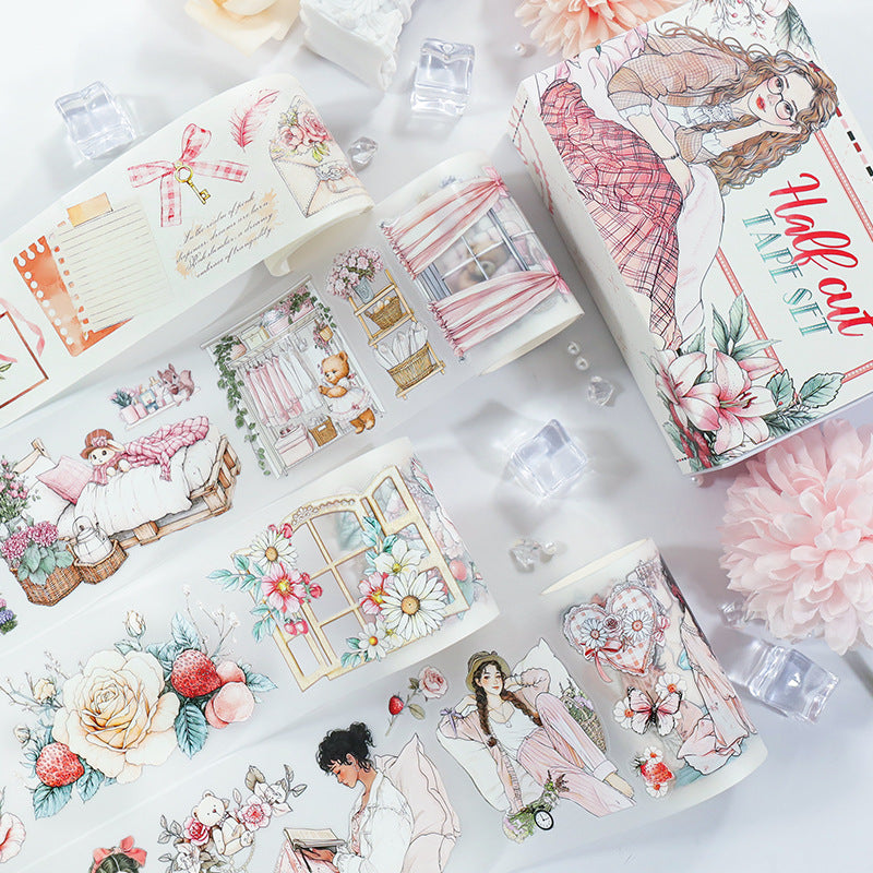 T-125- Sleepy and dreamy Tape Set *pre-cut