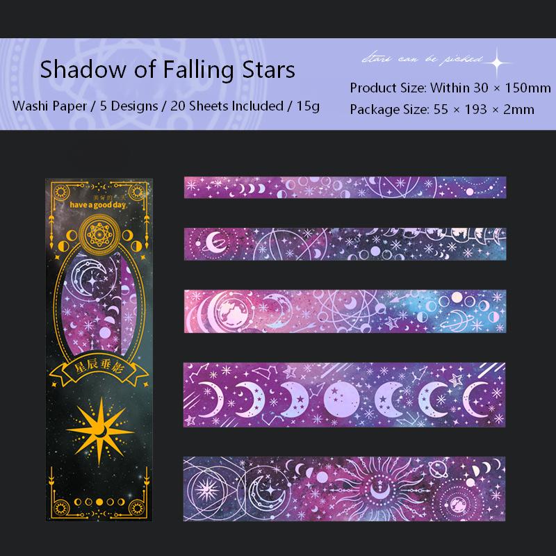 Stars Within Reach Washi Stickers -20Pcs each pack