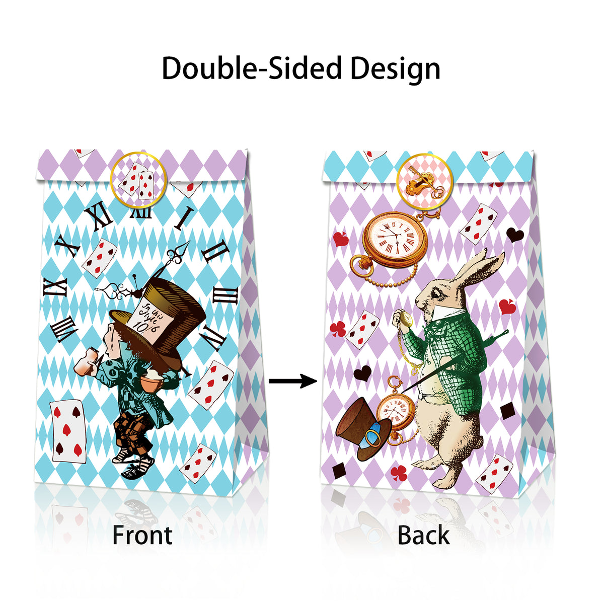 Wonderland paper gift bag – view 8