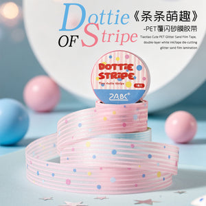 Dottie stripe roll