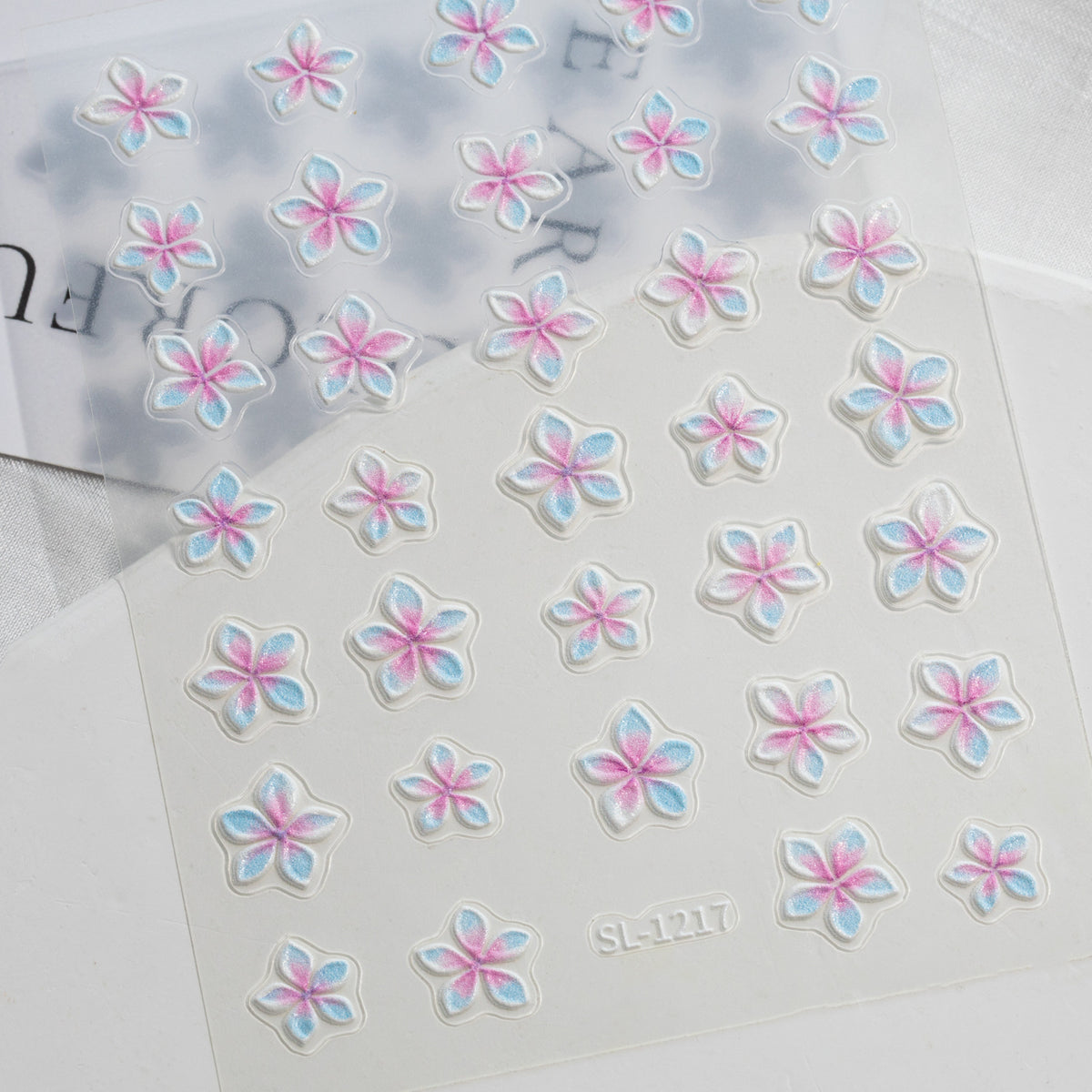 Blue pink sheet