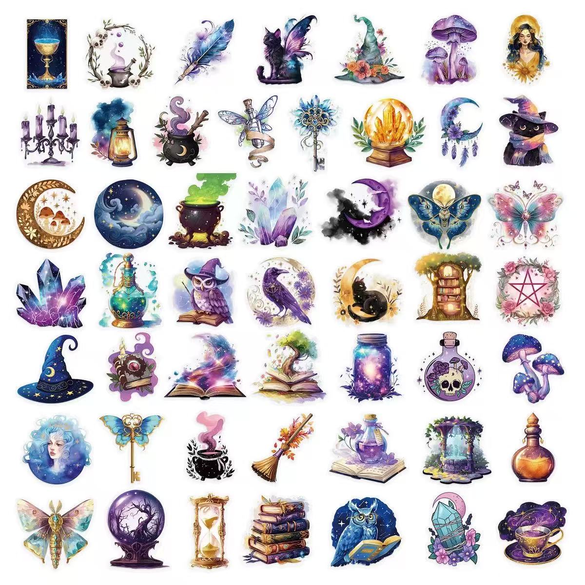 0613 50 Magic PET sticker