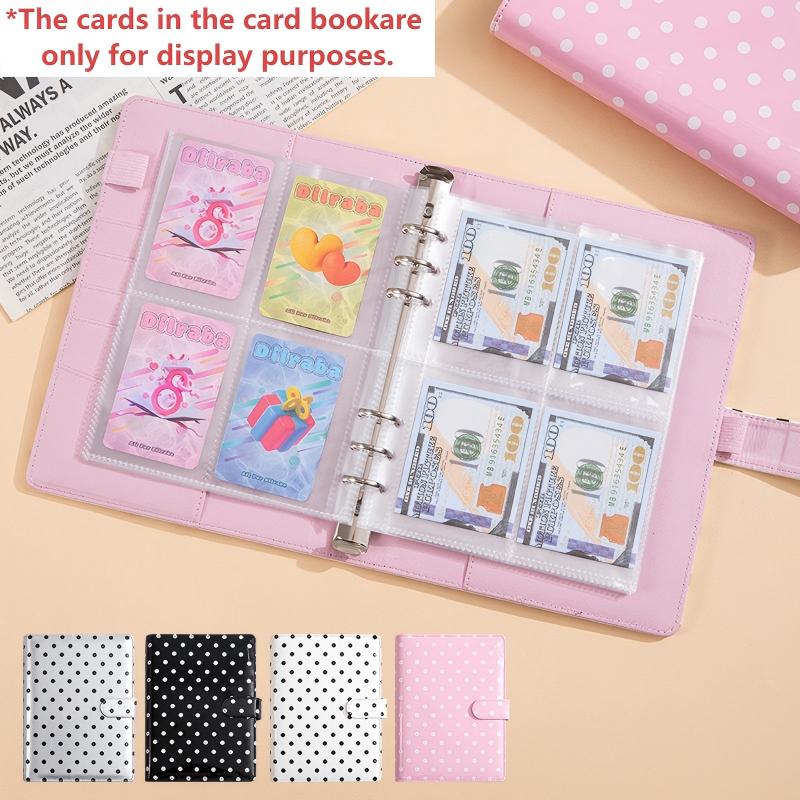 Binder with cards inside