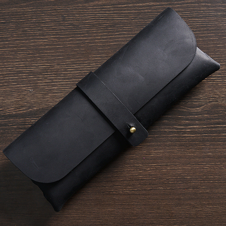 0703 Vintage Leather storage purse *There will be natural leather marks