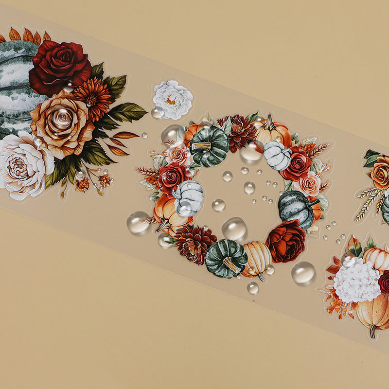 T-130- Colorful and rich Tape Set *pre-cut