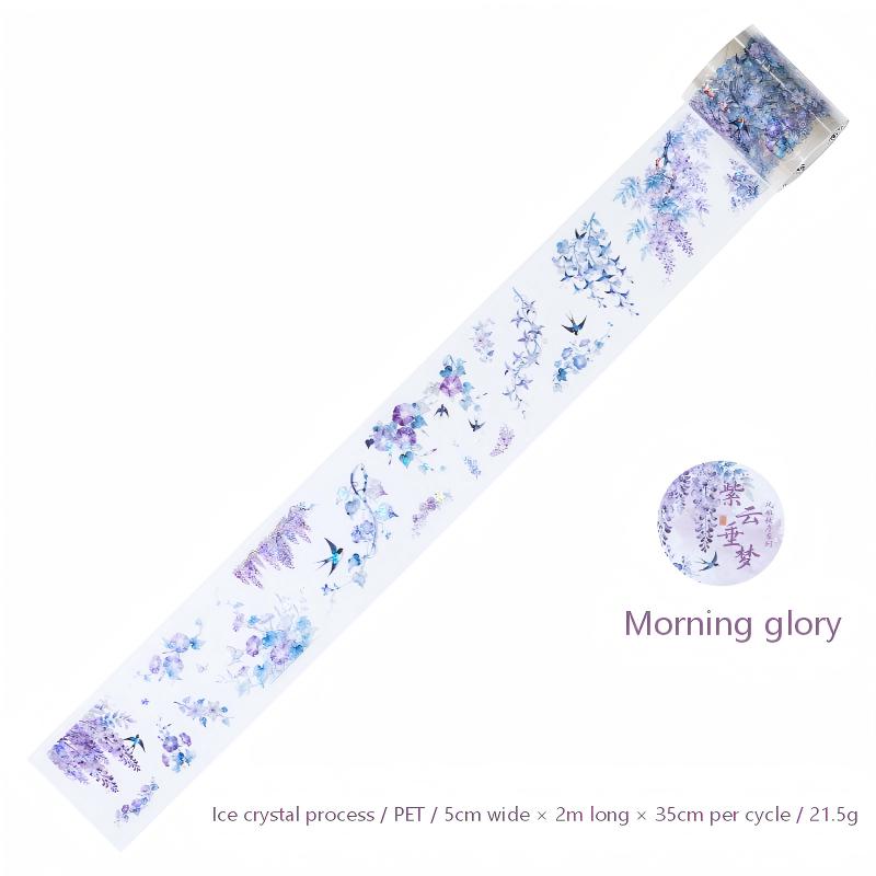 Elegant Branch Sequence PET Tape -5cm*2m