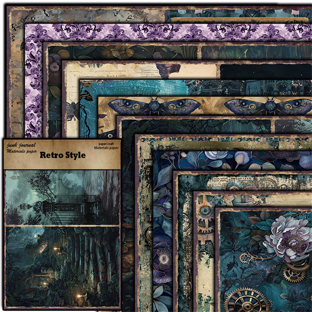 Papers fanned
