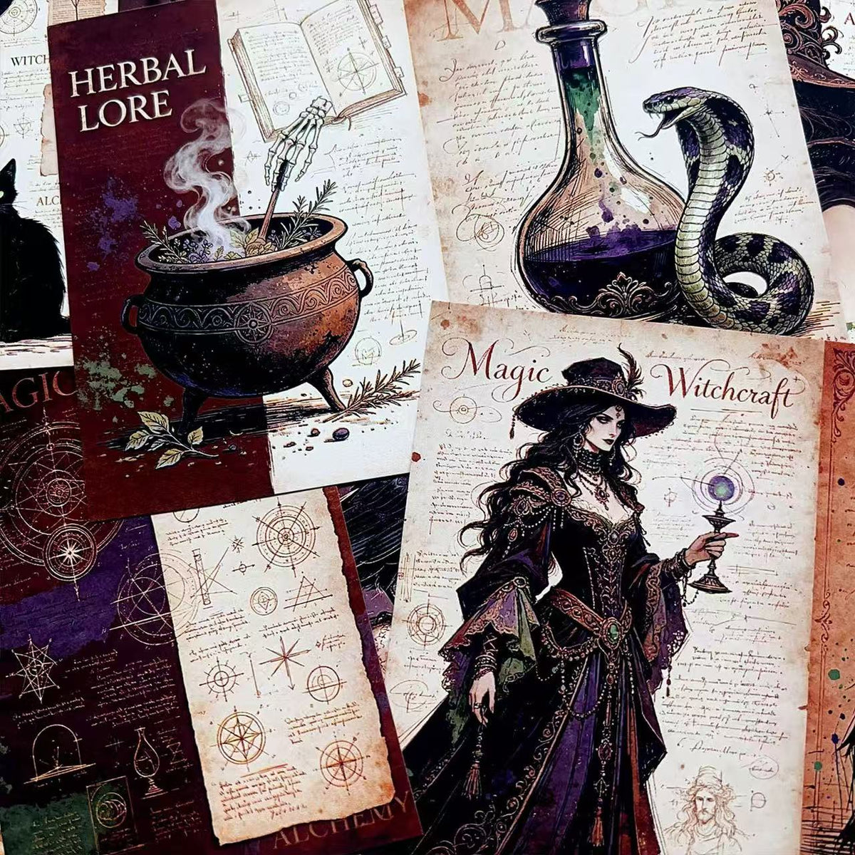 Witch close-up