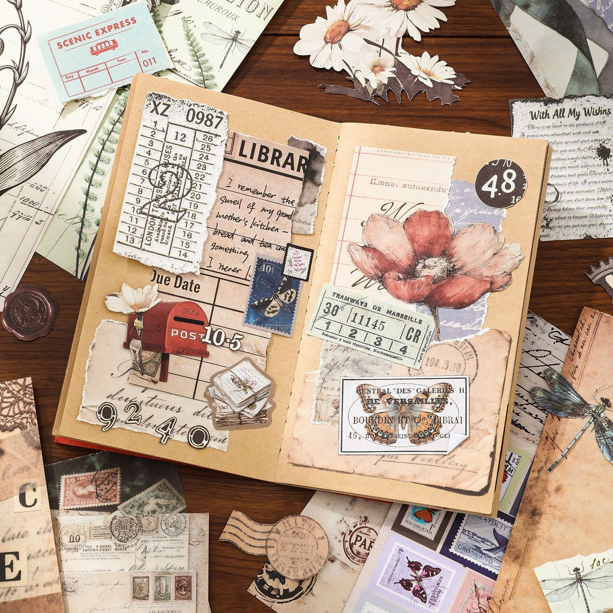 Pieces in journal