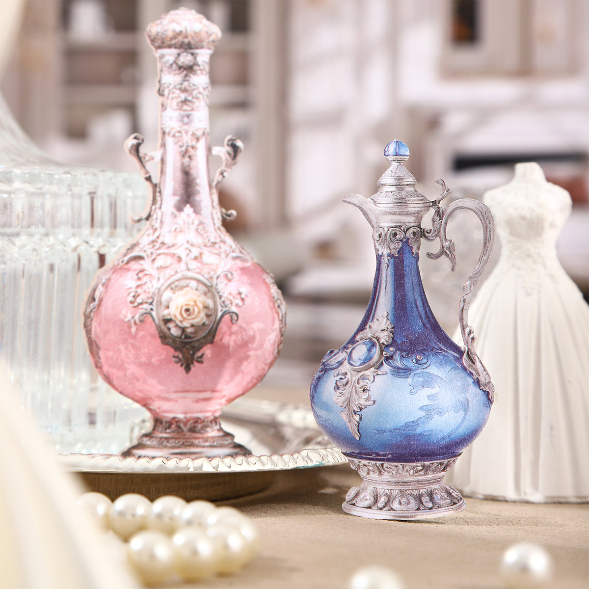 Bottles close-up