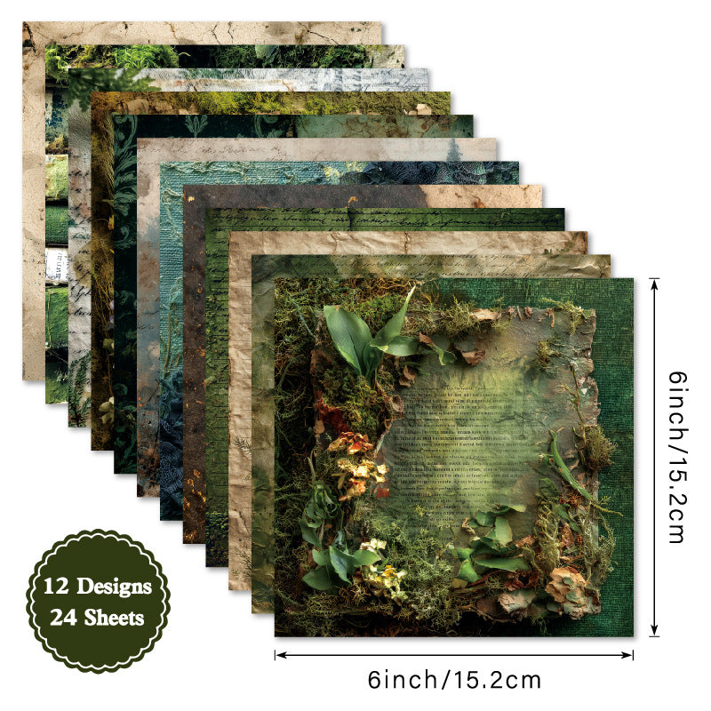 Paper pad size 6 x 6 inch