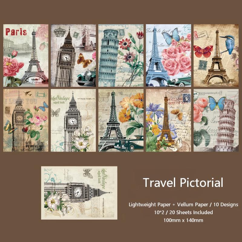 Classical Fantasy Paper -20Pcs each pack