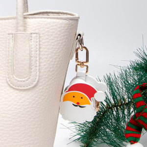 Santa charm on bag
