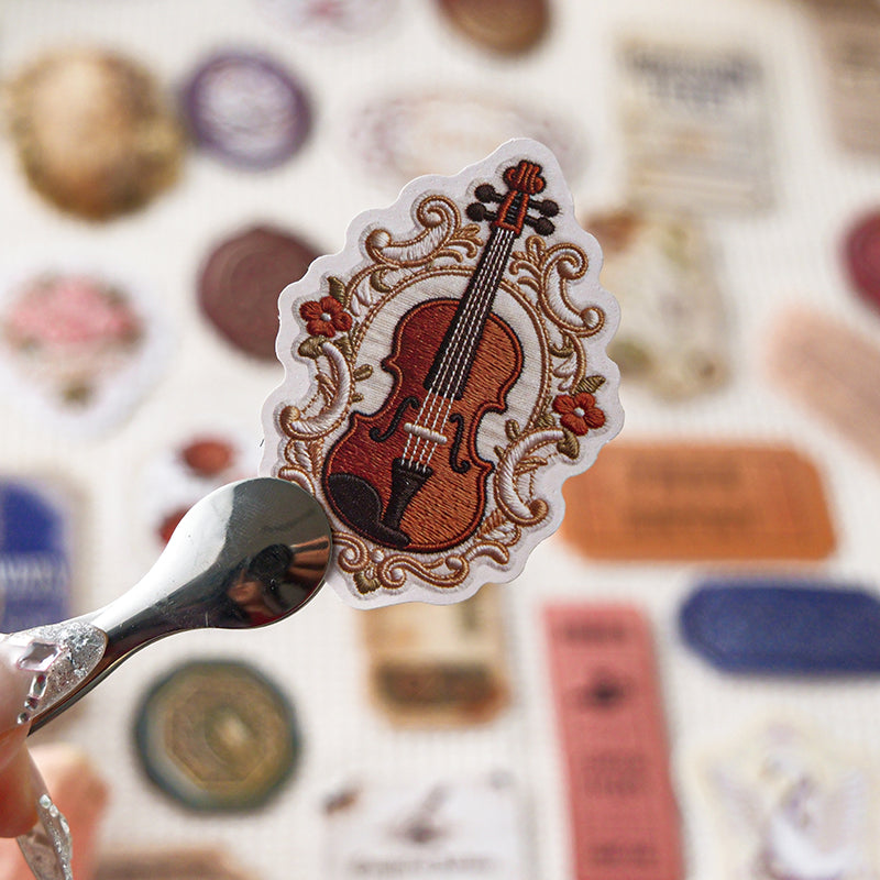 Violin sticker