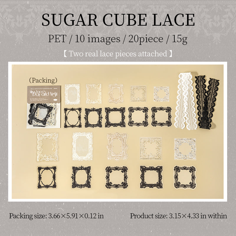 Lace Mixed pack -20Pcs each pack
