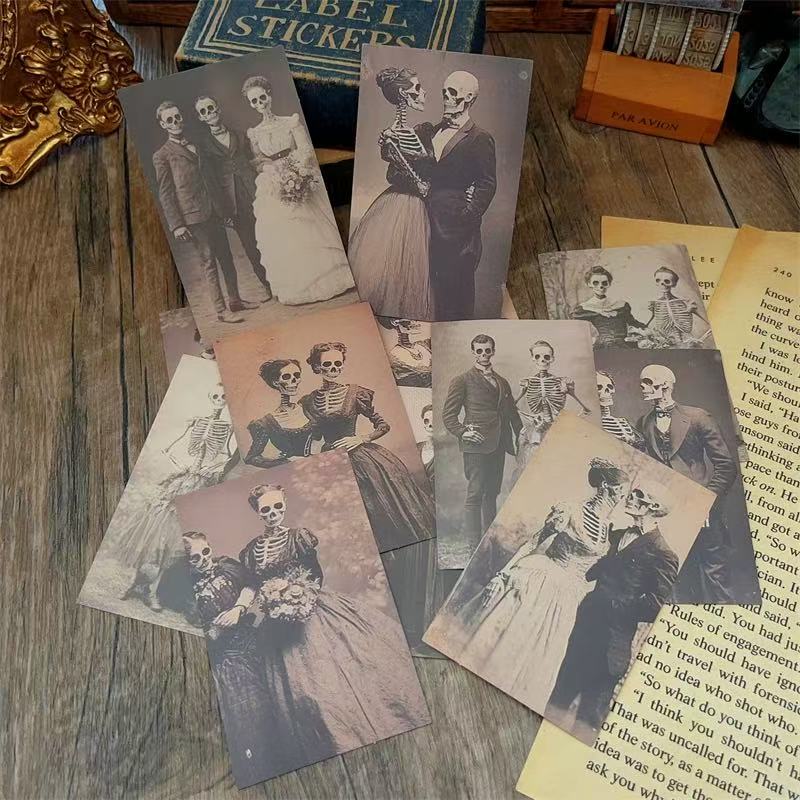 The Skeleton Wedding Solid Sticker -12pcs each pack