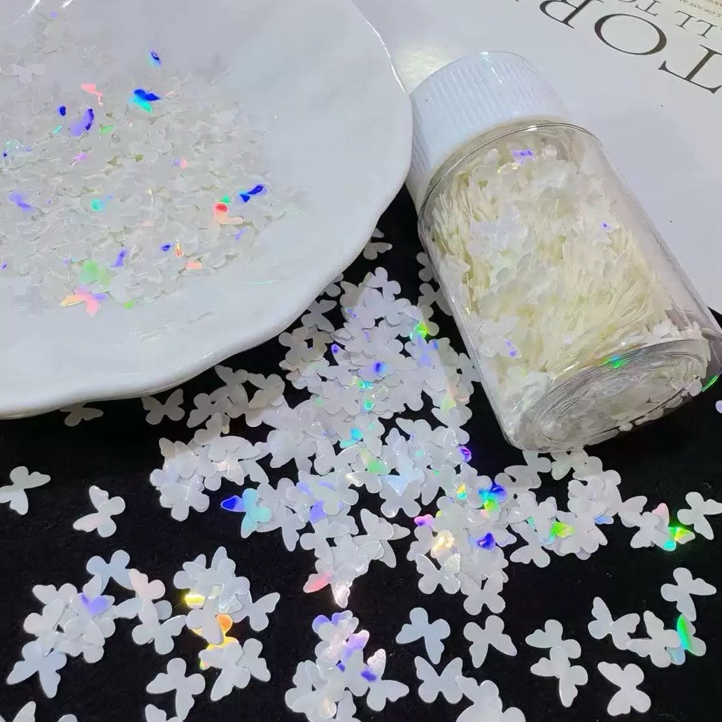 Iridescent Butterfly Sequins 20ml