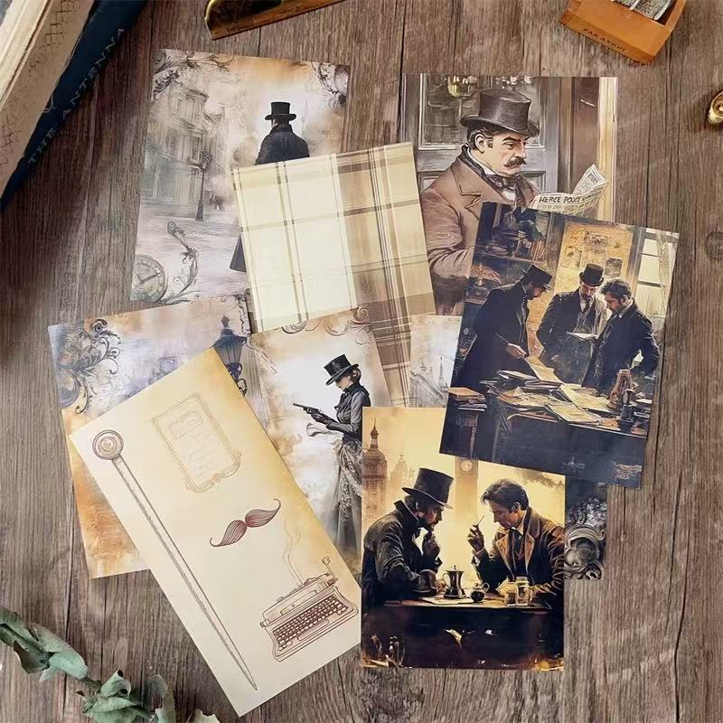 0618 Detective Sherlock Holmes Paper -42Pcs each pack