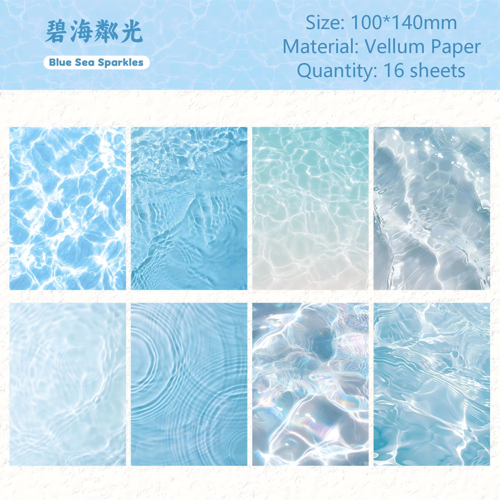 Shattered Light Vellum Paper -16Pcs each pack