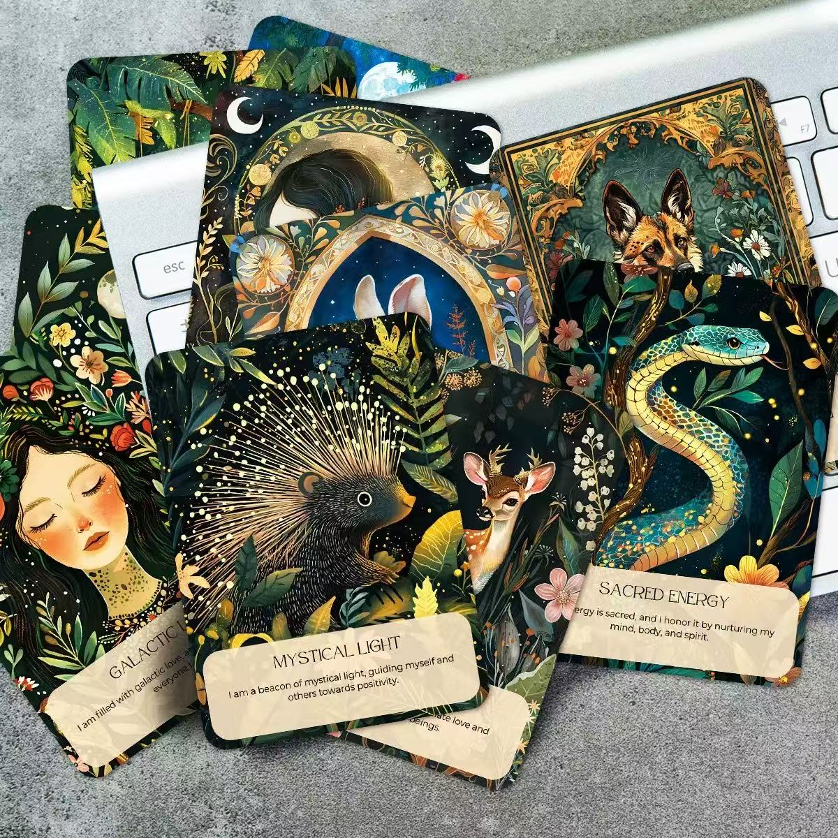 0613 Animal and Girl ATC card 50pcs