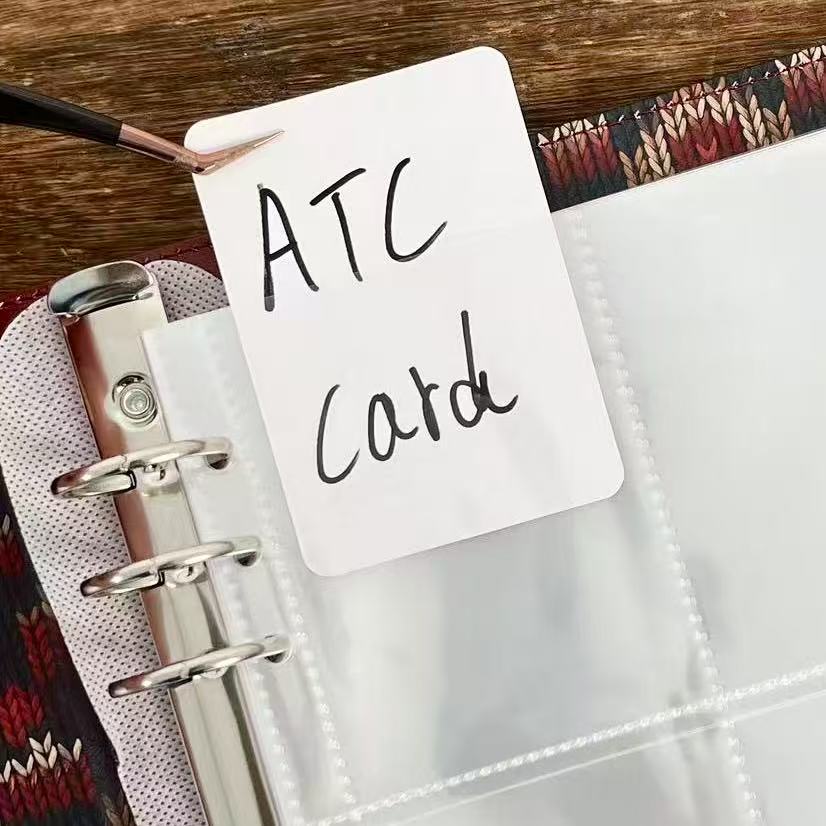 Labubu ATC Card Storage Book + 50 Pcs pocket insert