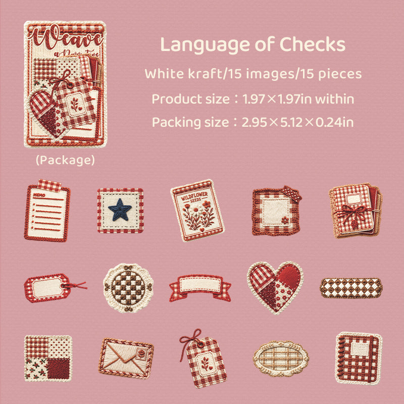 Language of checks chart