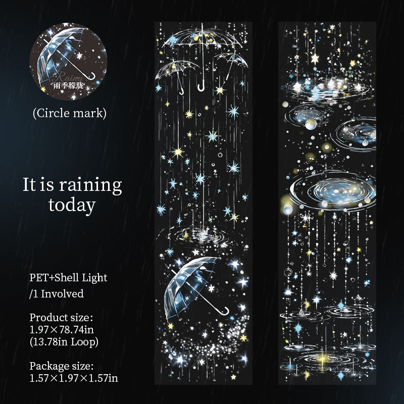 Rainy season PET tape -5CM*2M