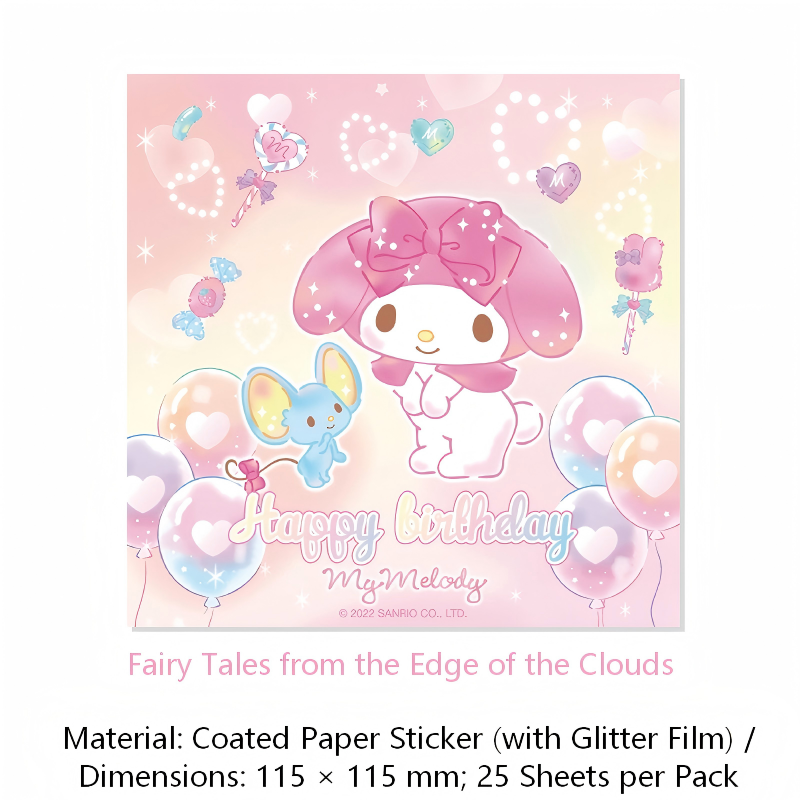 Sanrio Sticker book -25Pcs each pack