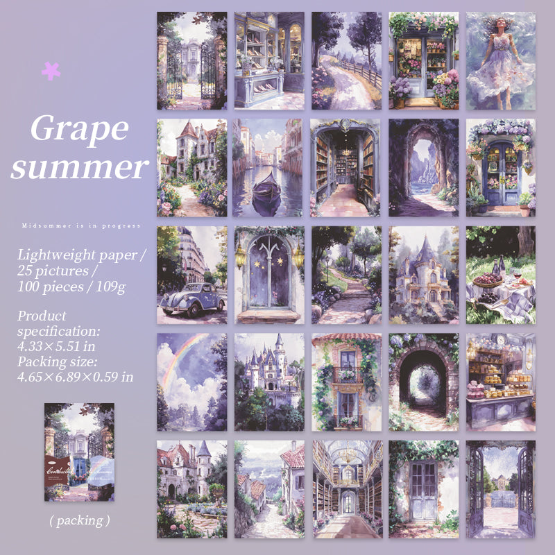 Midsummer paper -100Pcs each pack