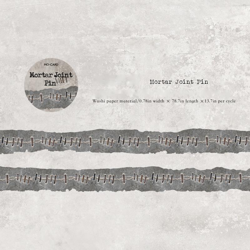 Ripped edge sewing Washi tape -2cm*2m