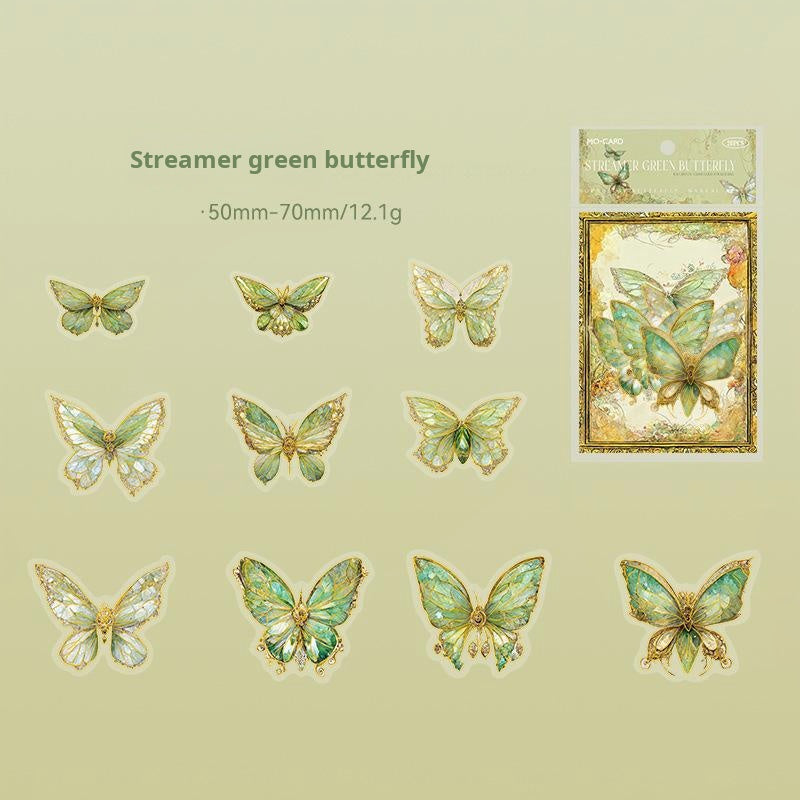 0418 Unbounded Butterfly Spectrum Series Sticker -20Pcs each pack