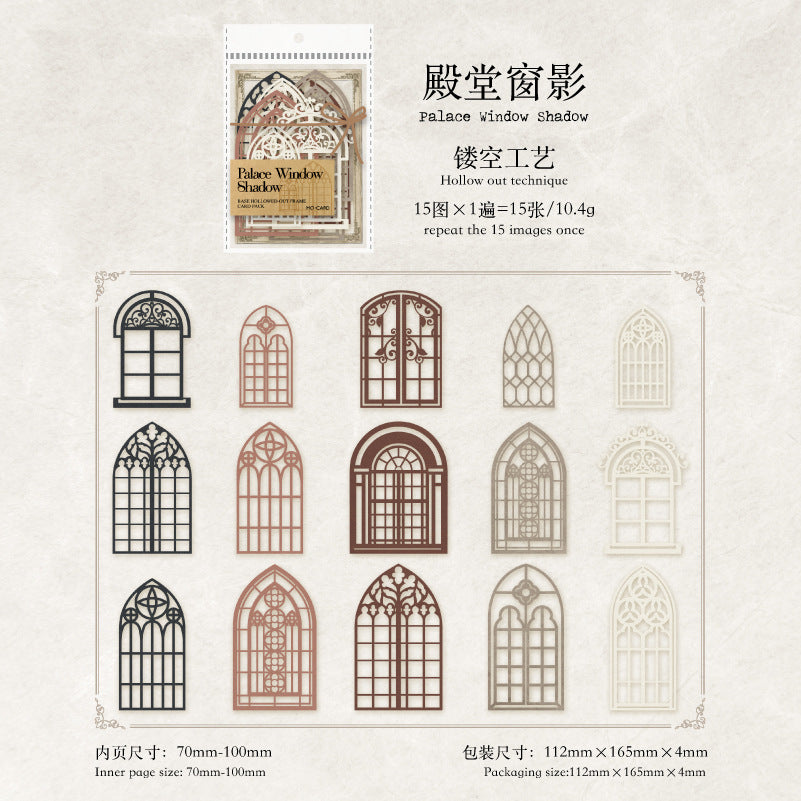 0306 Frame Collection Series Paper -15Pcs each pack